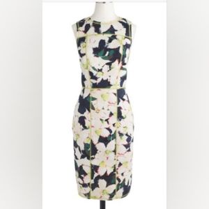 NWT J.Crew cove floral surf dress 00 neoprene